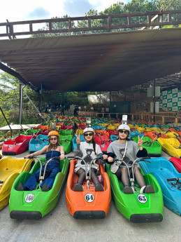 Mario Kart at Dalat Flower Highlands