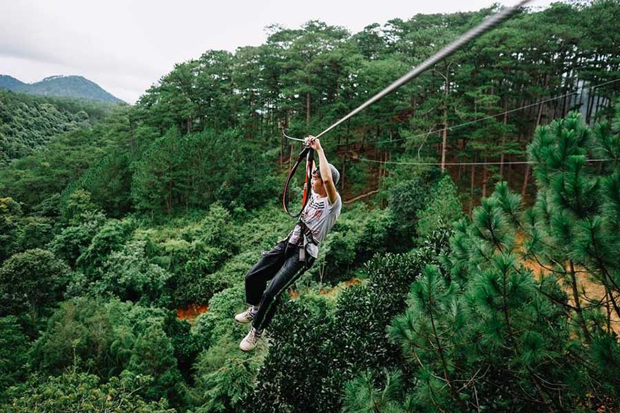 dalat high rope cousre