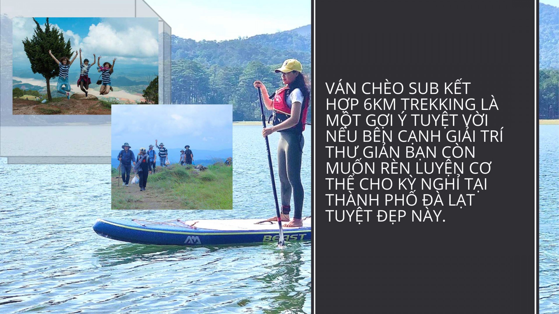 chèo sup đà lạt