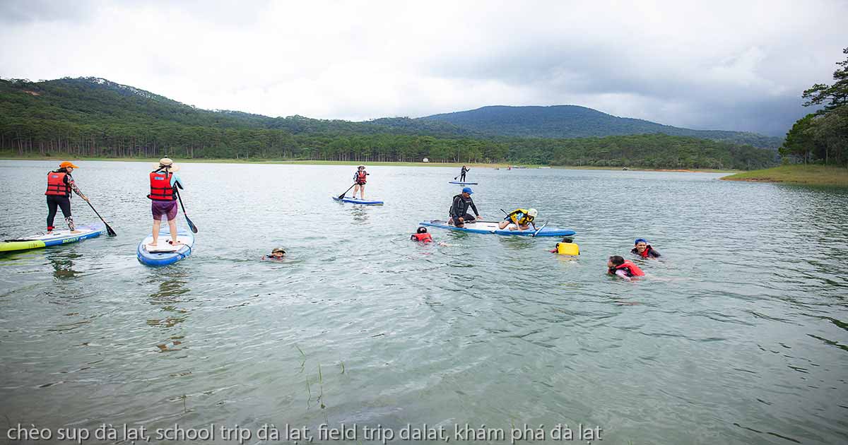 Chèo Thuyền Sup Đà Lạt