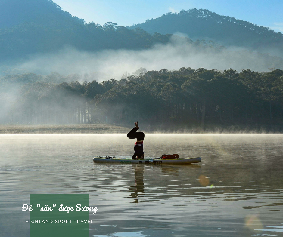 tour chèo sup săn sương Đà Lạt