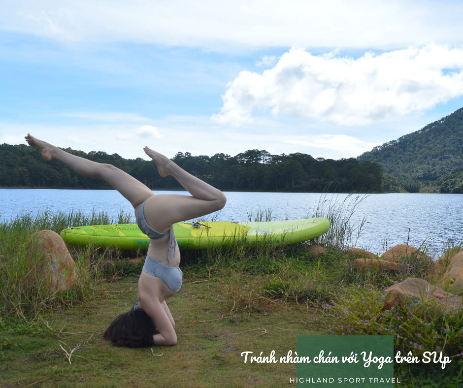 yoga đà lạt hoàng hôn