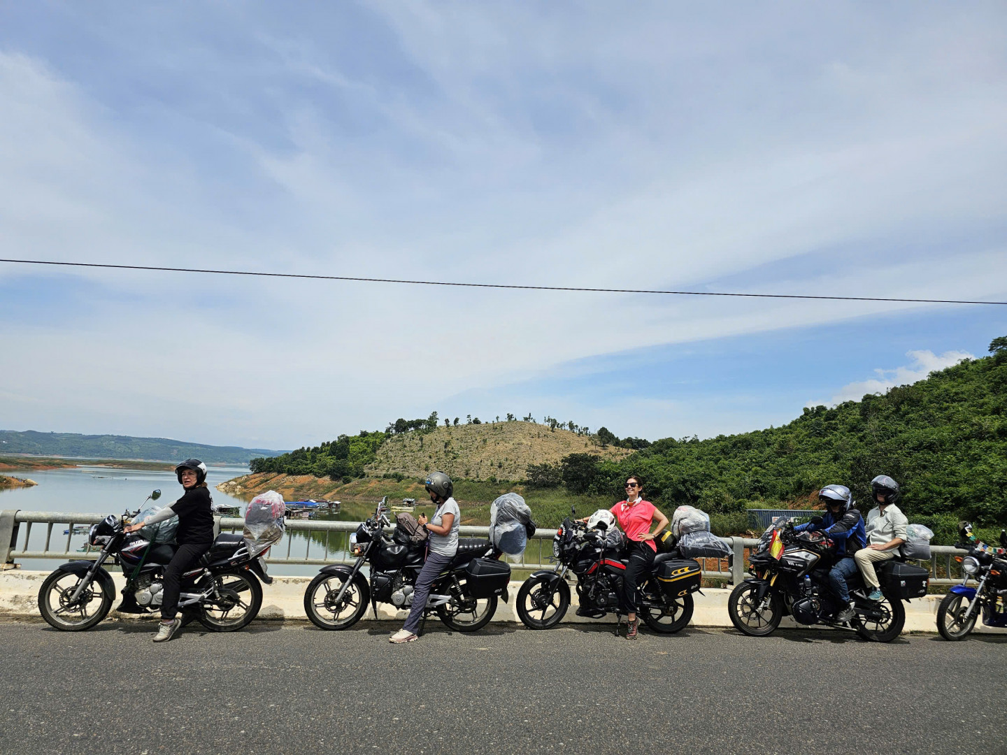 Easy Rider tour near Da Lat waterfall