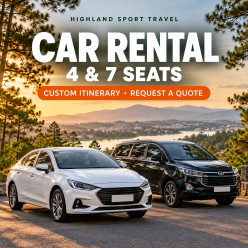 Da Lat Car Rental - 4 & 7 Seats