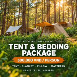SUN Forest Tent and Bedding Hire