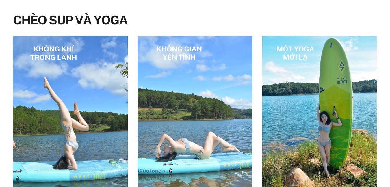 Chèo Sup Và Yoga