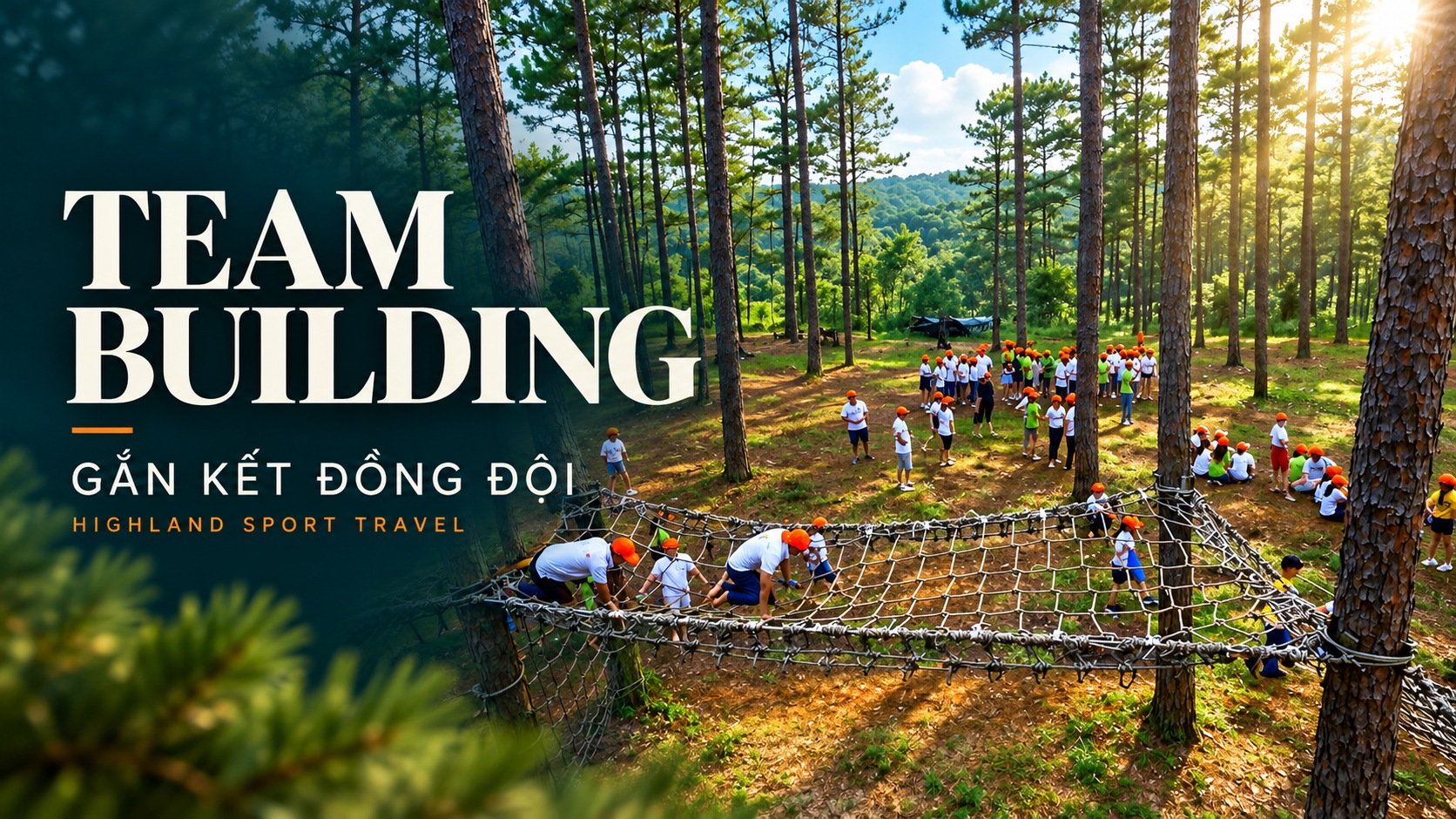 Team Building Đà Lạt Cơ Bản – Gắn Kết Đồng Đội Nửa Ngày