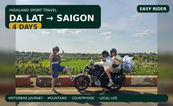 Da Lat to Saigon Easy Rider (3 Days 2 Nights)