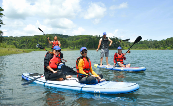 Tour Kết Hợp Săn Mây Cắm Trại, Chèo Sup Và Vượt Thác